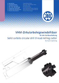 VHM Zirkularbohrgewindefräser
